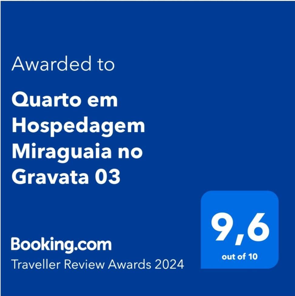 Quarto Em Hospedagem Miraguaia No Gravata 03 나베간체스 외부 사진